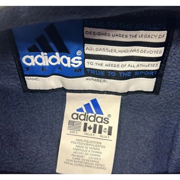 Adidas Tennessee Lady Volunteers Fleece Full Zip Vest Jacket  Size Small - Picture 4 of 9